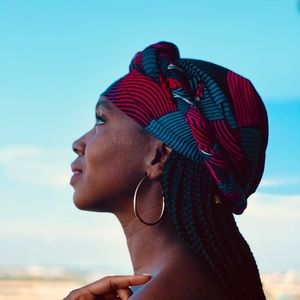 Ankara African Print Double Sided Head Wrap